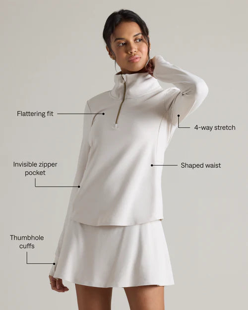 Course to Court 1/4 Zip