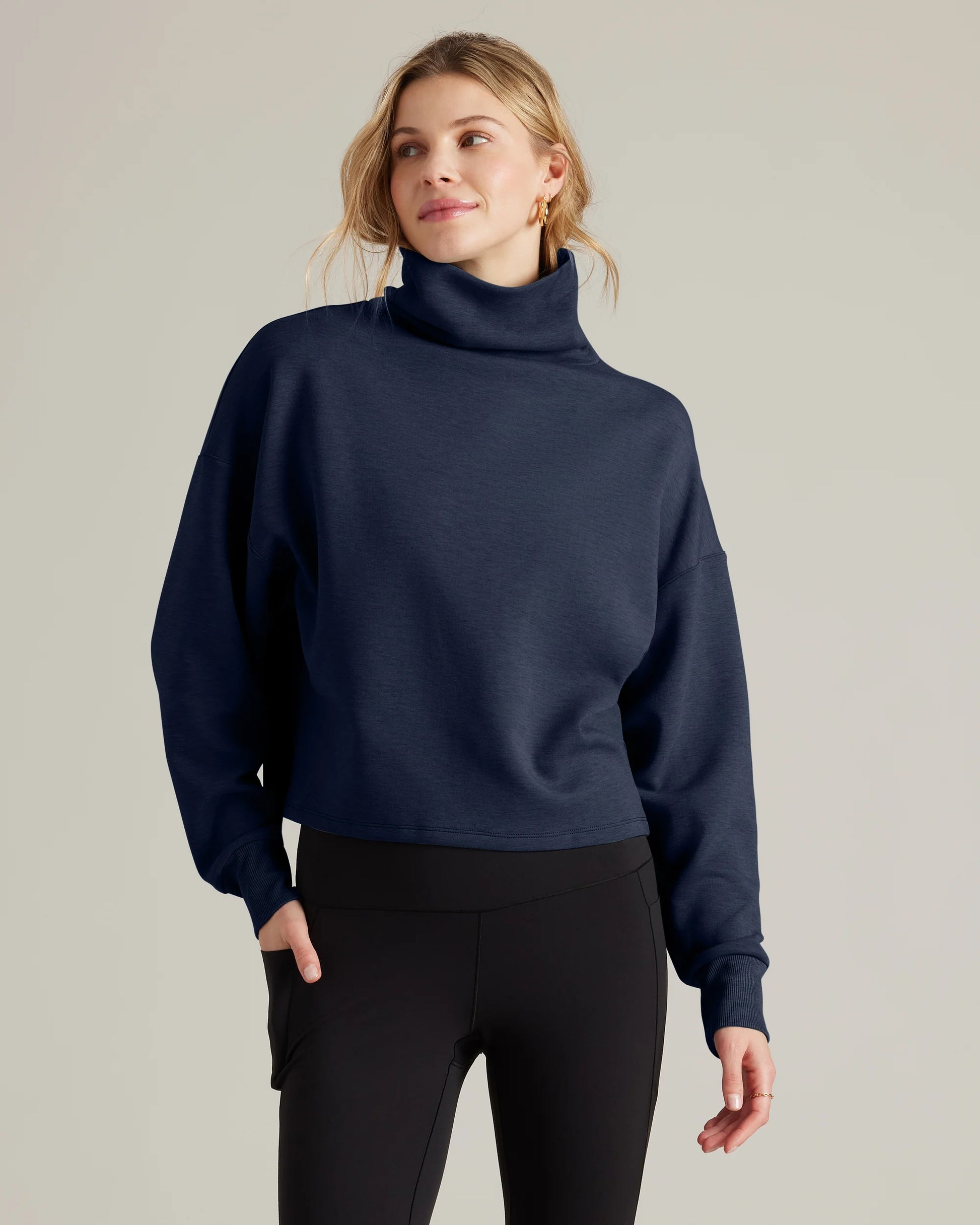 DreamGlow Mock Neck