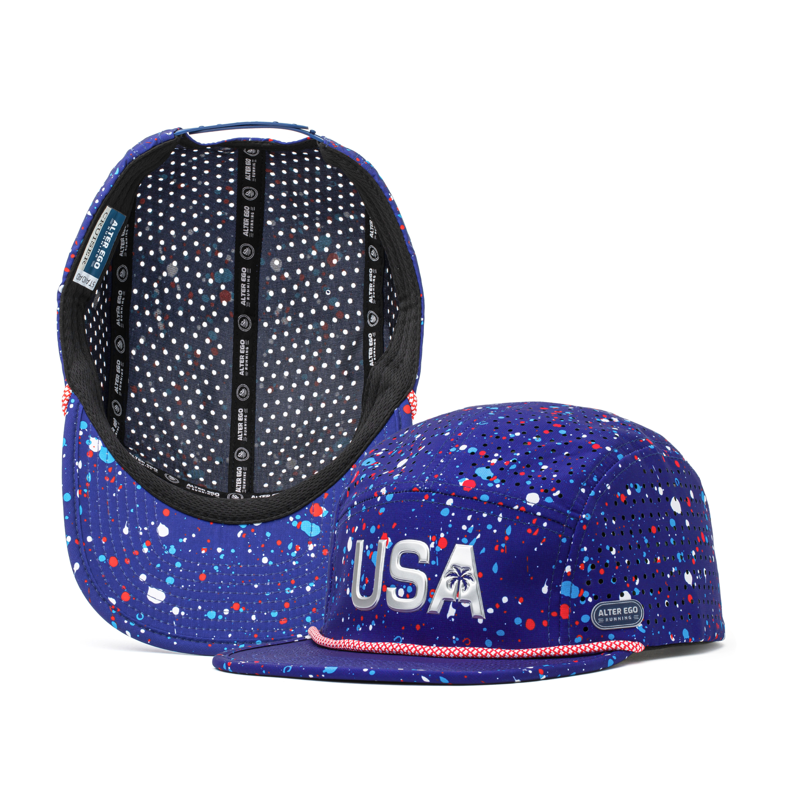 Cruiser Splash USA Indigo Paint Splatter