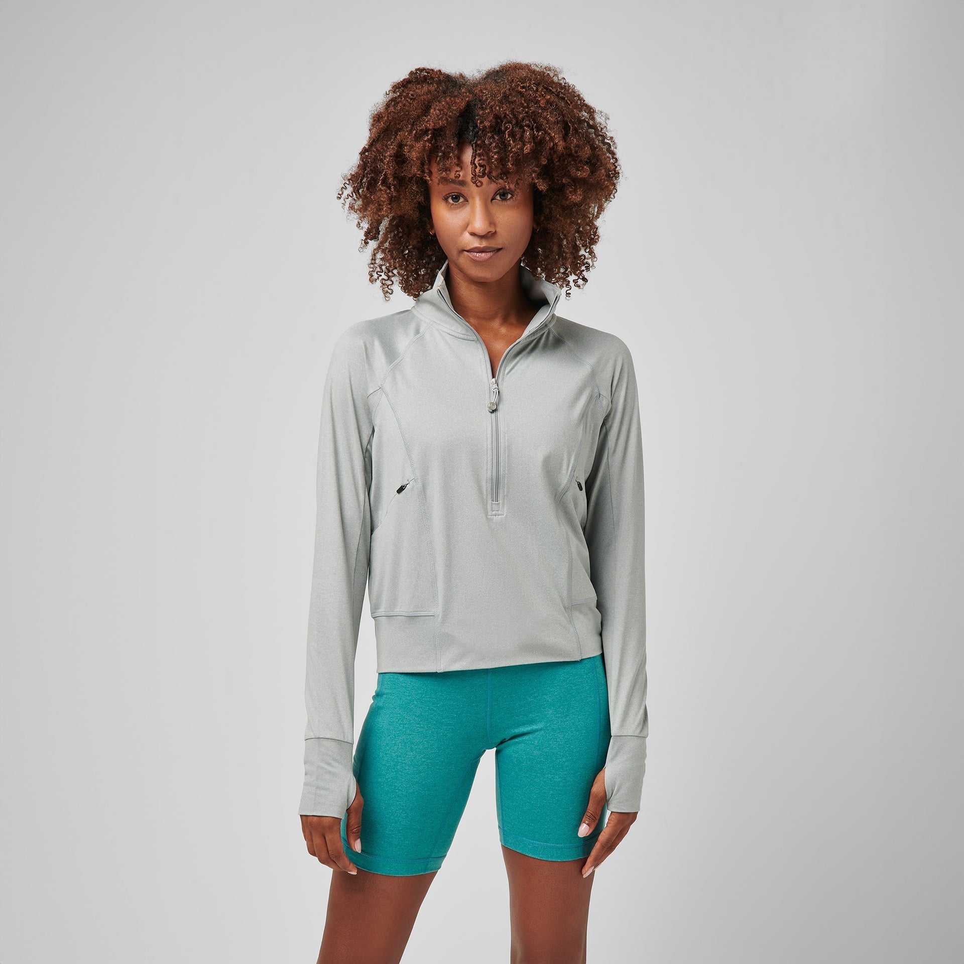 Slender Cozy Half Zip