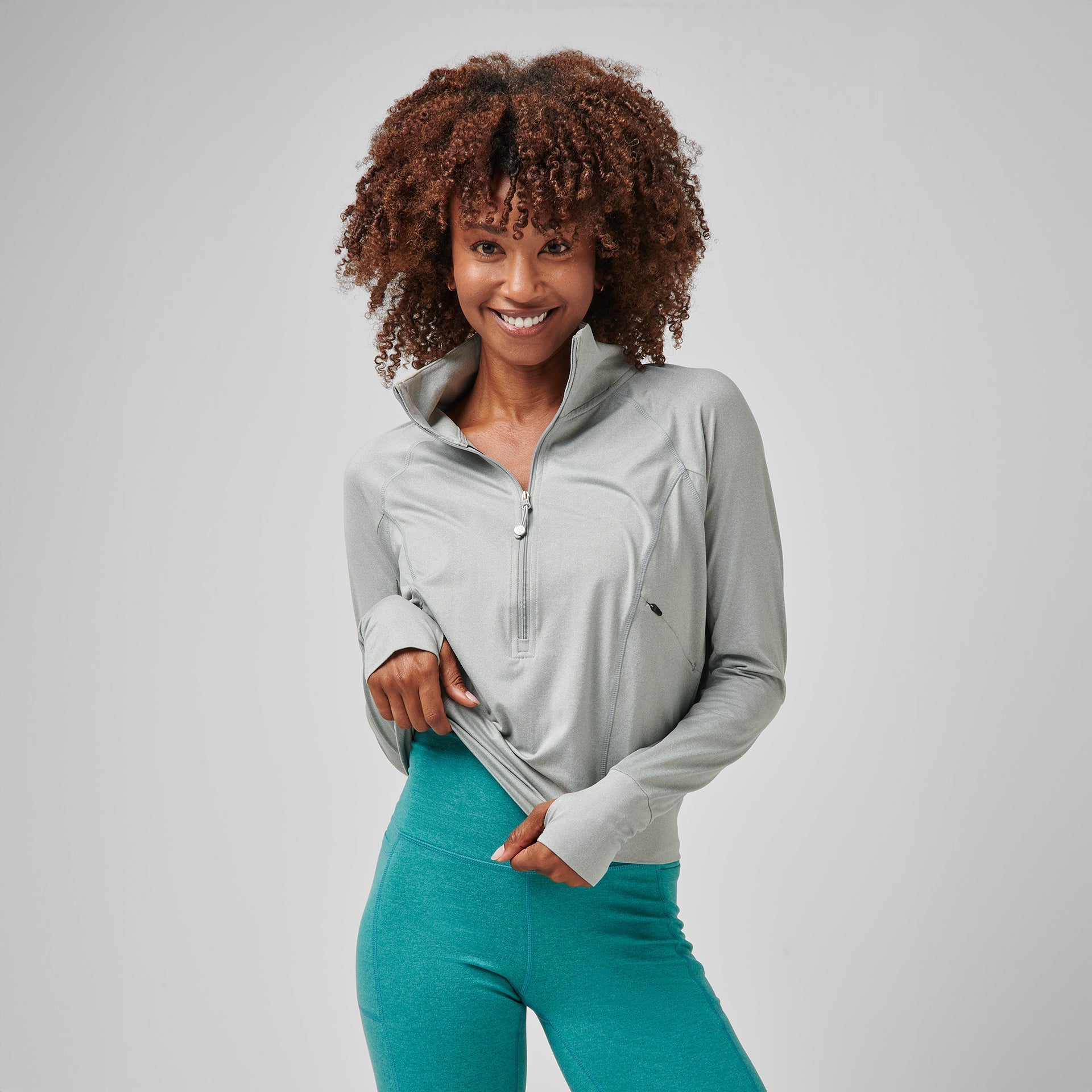 Slender Cozy Half Zip